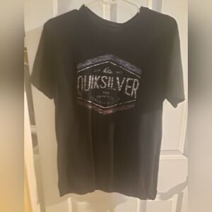 Quiksilver Black Graphic T-Shirt